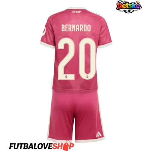 Dres Real Madrid Bernardo Silva #20 Tretina pre deti 2026-27 Krátky Rukáv (+ trenírky)